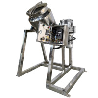 Meilleures ventes : Mélangeur de poudre sèche, pré-mélangeur, sous vide, 50KG, 100KG, 200KG, mélangeur de tambour en acier inoxydable, mélangeur d'additifs alimentaires