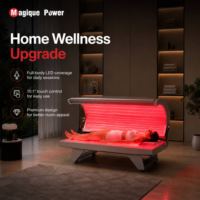Thérapie par la lumière rouge et infrarouge proche Magique Power 660nm 850nm 1060nm, machine LED pour la thérapie par la lumière rouge, lit de thérapie par la lumière rouge pour le bien-être et les spas