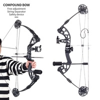Arc à poulies STARCN B1 réglable et portable, équipement de tir à l'arc pour jeunes et débutants, arc composite de chasse
