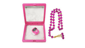 Самые продаваемые товары 2026: Мусульманский цифровой счетчик-тасбих с LED-дисплеем, универсальный цифровой счетчик-тасбих с регулируемым кольцом - Product Image 6