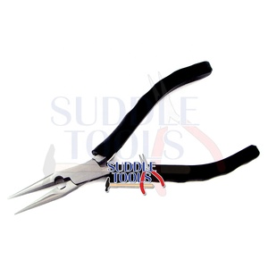 Alicates de punta fina LS, cortadores laterales de acero inoxidable, mordazas lisas, herramientas para bricolaje, óptica, joyería y relojería, 130 mm - Product Image 2