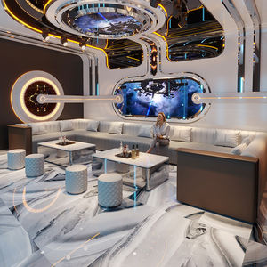 Sofá de Luxo para Bares e Clubes, Sofá Booth para KTV, Lobby e Áreas Externas, Sofá Hype para Bares, Mobiliário para Boates, Sofá para Karaokê, Cadeira e Banqueta Modernas - Product Image 6