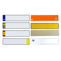 Fabricante de Matrículas para Licitaciones Gubernamentales, Placas de Matrícula de Aluminio Reflectantes con Grabado Personalizado, Suministro al por Mayor