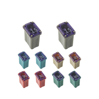 Kit de Fusibles Automotrices de Cerámica Cuadrados de Acción Lenta, Estándar PEC MCASE Jcase, DC58V, Surtido para Vehículos Comerciales Eléctricos FMM-40