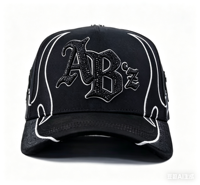 Topi Baseball Kasual Gaya Jalanan Unisex Baez G5 5-Panel Bahan Suede Katun Berkualitas Tinggi, Cetak Sublimasi Cepat