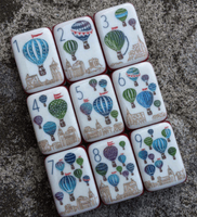 Tuiles de mahjong en acrylique personnalisées à 7 niveaux, motif « Walk With Me » sculpté, luxe, 160 pièces, mahjong américain