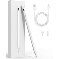 Nouveau modèle P25 – Stylet magnétique sans fil en plastique avec pointe remplaçable et rejet de paume pour tablettes iPad