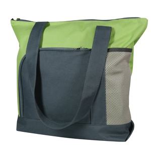 Borsa da Shopping personalizzata con Logo in poliestere con cerniera per eventi con Logo in tela Tote <span class=keywords><strong>libro</strong></span> personalizzato per il College - Product Image 3