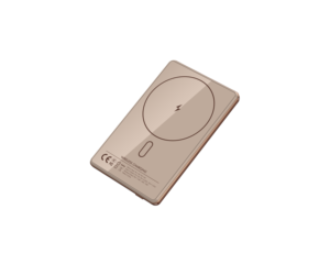 Banque d'alimentation compacte et fine de 5000 mAh avec port Type-C, logo personnalisé, sortie 20 W, batterie Li-polymère - Product Image 2