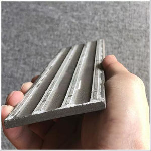 Revêtement mural en briques <span class=keywords><strong>de</strong></span> terre cuite grises mates pour extérieur, aspect fendu, procédé d'extrusion et <span class=keywords><strong>de</strong></span> frittage - Product Image 5