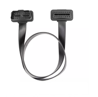 Cable de extensión de 16 pines macho a hembra para diagnóstico: Permite la compatibilidad con una amplia gama de dispositivos OBD2