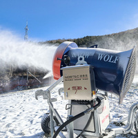 Vente directe d'usine, machine à neige d'hiver, canon à neige, haute capacité de production de neige, canon à neige, air froid sec