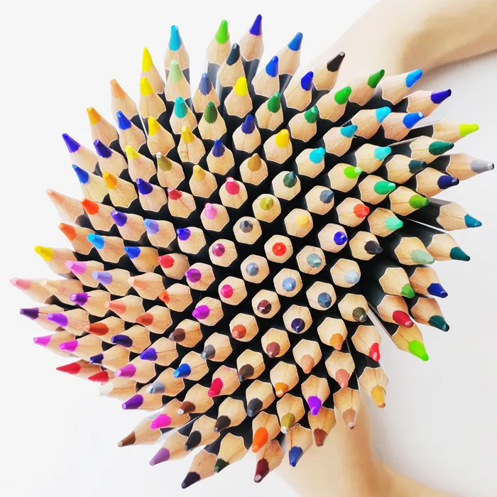 Pensil Warna Bermacam-macam Ideal untuk Menggambar Profesional Premium 150 Warna Pensil untuk Sketsa