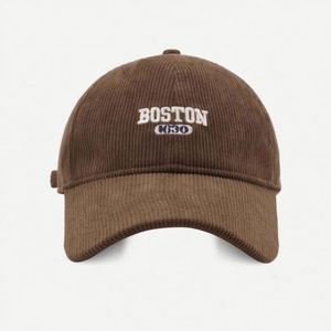 Gorra de Béisbol de Pana Personalizada al por Mayor con 6 Paneles y Bordado Original del Logotipo de Boston - Product Image 3