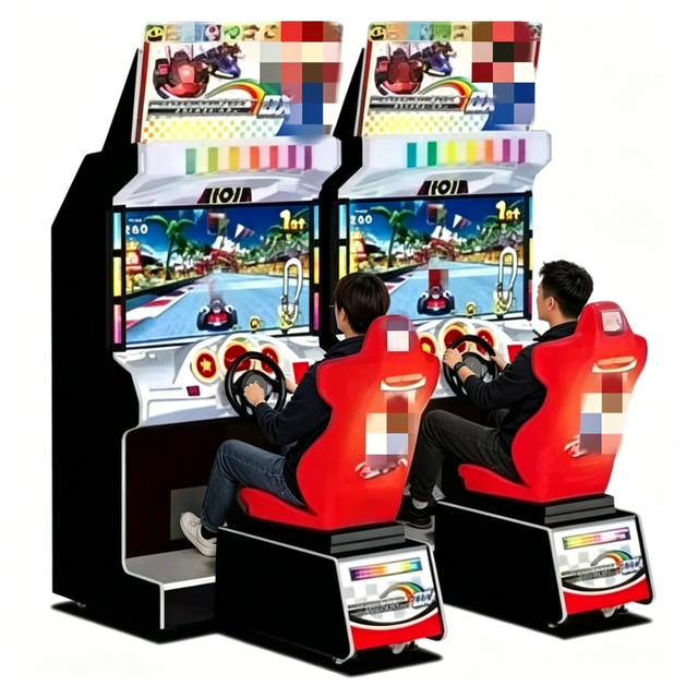 Mario Kart 3D Car Racing Game Machine Racing Simulator Rig Simulator Arcade Video Racing Car Game Machine