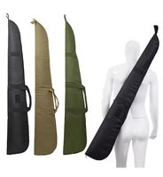 Sac à fusil de 50 pouces, étui tactique pour la chasse en plein air avec coussin de protection en éponge, bandoulière de transport, sac à dos, accessoires de chasse