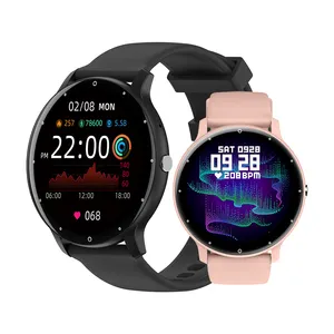 Smartwatch Wholesale Zl02 Smart Watch Men Women Reloj Inteligente Sports Waterproof Heart Rate Fitness Tracker Smartwatch For Ios Android