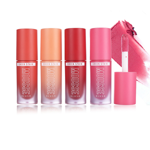 Fard à joues liquide mat en <span class=keywords><strong>mousse</strong></span> à haute pigmentation personnalisé à la marque privée, à base d'acide hyaluronique naturel, végan - Product Image 1