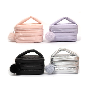 Sac isotherme Kawaii rayé Cloud Design avec sac de pique-nique pour ordinateur portable - Product Image 2