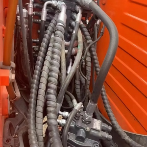Excavatrice compacte d'occasion Doosan DX75 DX75-9C de 7 tonnes sur chenilles pour travaux de construction, de terrassement et d'installation de services publics - Product Image 5