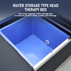 Nouveau design sans plomberie 90 litres réservoir d'eau tête de spa lit de massage salon de coiffure lit avec <span class=keywords><strong>shampoing</strong></span> - Product Image 5