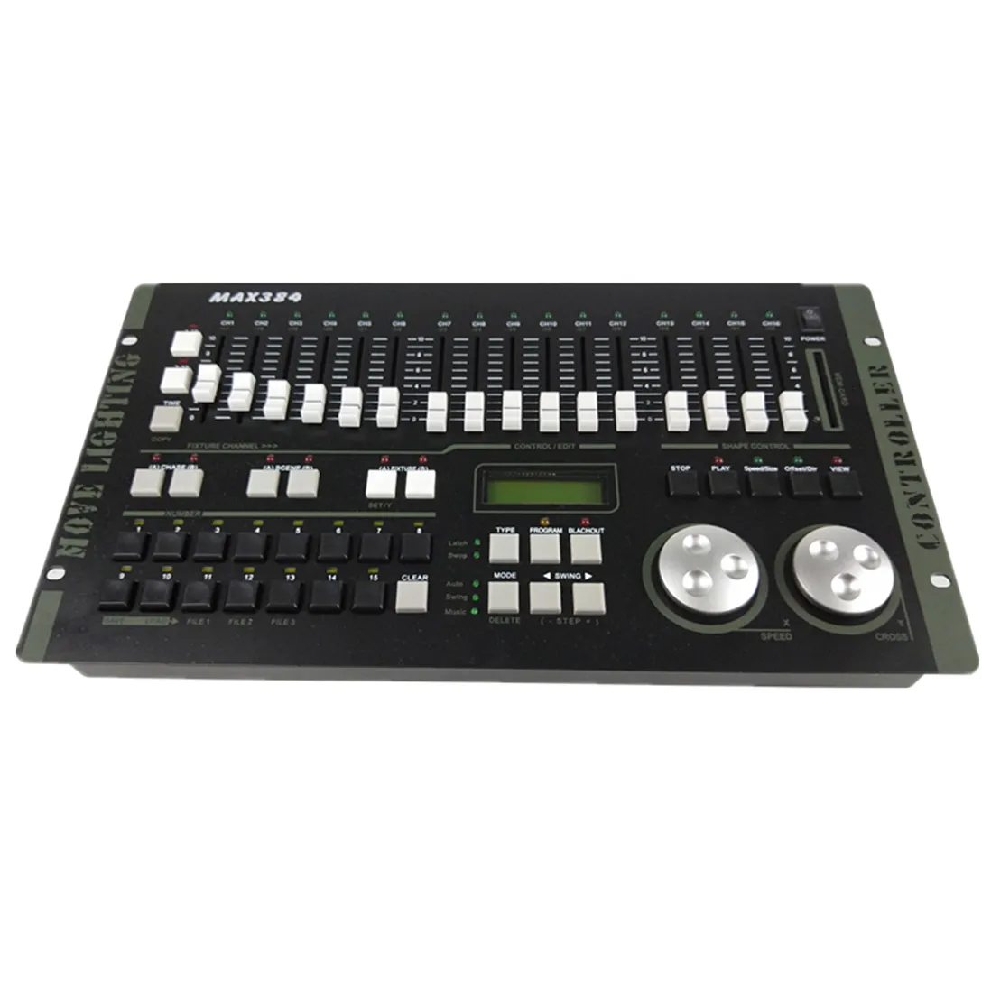 Led Stage Equipment Max 384 Dmx 512 Console Dmx Lighting Controller
