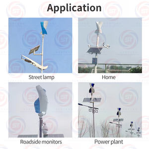 100W-1KW Sistema doméstico Adecuado Generador de turbina eólica de eje vertical 200W 300W 400W 500W Generadores de viento - Product Image 5