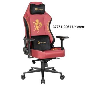 Chaise de bureau simplifiée avec dossier haut pour le confort, avec hauteur réglable et mobilité à roulettes 37751-2060 - Product Image 6