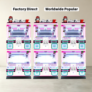 Mini machine à griffes avec <span class=keywords><strong>prix</strong></span>, machine à griffes mini pour 4 joueurs, jeu d'adresse d'arcade commercial, <span class=keywords><strong>prix</strong></span> en peluche, modèle à jetons en plastique - Product Image 2
