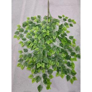 أوراق صناعية طويلة ينبع طويل فروع أوراق الصلال الاصطناعية الاصطناعية أوراق الشجر الخضراء ينبع - Product Image 6