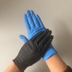Intco Disposable Nitrile Gloves M Blue Oil Resistant For Household Use 100 Pcs - Product Image 2