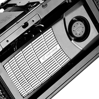 Silverstone SG13 Grande Alimentation Longue Carte Graphique Refroidissement par Eau Mini Gaming Desktop ITX Case avec Fan Stock