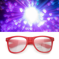 Ultimate Diffraction Glasses 3D Prism Rainbow Effect - Great Edm Concert Party and Rave Accessoire
