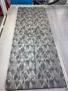 Haute qualité personnalisé Gym Logo Pilates tapis écologique liège caoutchouc Durable anti-dérapant épais pliant gymnastique tapis d'exercice tapis - Product Image 2