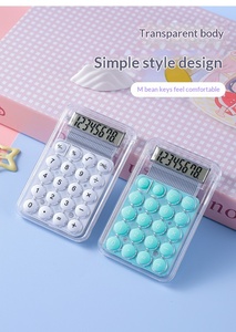 Calculatrice Intelligente Silencieuse et Mignonne, Version Portable, Aide à l'Apprentissage, Fournitures Scolaires pour Étudiants/Finance - Product Image 4