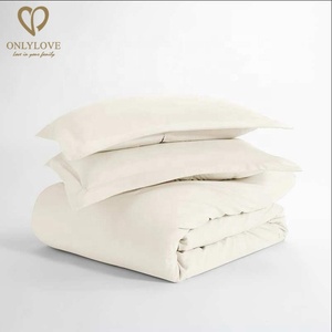 Juego de sábanas de Lyocell de bambú orgánico, sábanas de lino de bambú 100%, funda de edredón, ropa de cama - Product Image 6