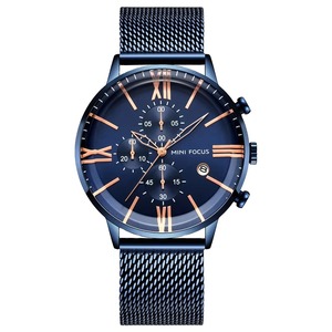 Reloj de Hombre de 42 mm con Esfera Grande, Retro, de Acero Inoxidable, con Malla, Resistente al Agua, Ligero, con Movimiento de Cuarzo - Product Image 2