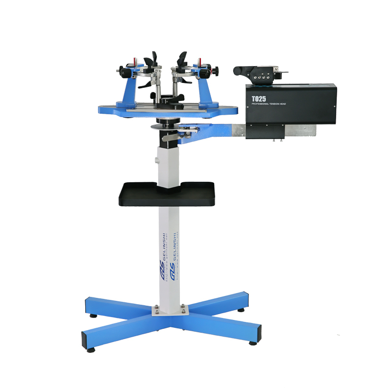 GLS- 202E Automatic Electric Digital Badminton Tennis and Squash Racket Stringing Machine with Automatic Release Clamp
