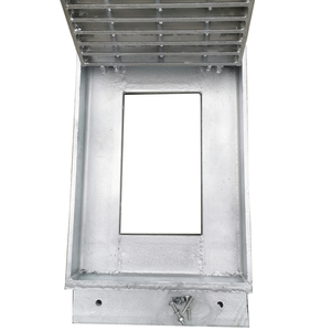 Grille de drainage industrielle en acier avec cadre, anti-corrosion et durable pour <span class=keywords><strong>caniveau</strong></span> de drainage - Product Image 5