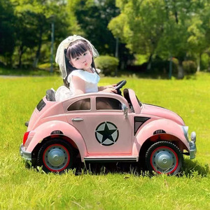 Coche eléctrico para niños de 4 ruedas, de plástico, con control remoto, juguete para niños de 2 a 4 años - Product Image 3