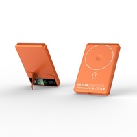 Batterie externe semi-solide 5000 mAh personnalisée 3-en-1 avec chargeur magnétique portable sans fil pour téléphone, montre et écouteurs