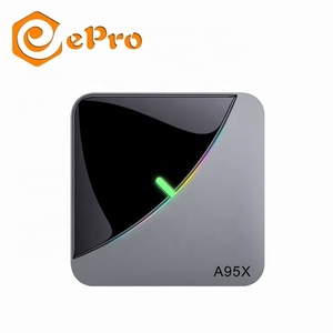 A95X F3 D'air S905X3 2G16G boîte de télévision Android 9 décodeur Multimédia Plex <span class=keywords><strong>Serveur</strong></span> RVB Lumière boîte de télévision A95XF3 - Product Image 1