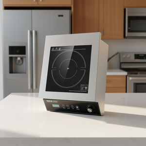 Placa de Inducción Portátil Vevor de 5000W con 1 Quemador, Control Táctil, Cocina de Sobremesa Comercial - Product Image 2