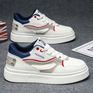 Zapatos Planos de Skateboarding para Hombre 2025, Zapatos de Plataforma Modernos de Cuero Genuino, Antideslizantes, Transpirables y Casuales - Product Image 4