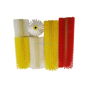 Brosse à <span class=keywords><strong>peinture</strong></span> en nylon de qualité industrielle Sx pour le nettoyage des cheminées et des conduites d'air, longueur des poils de 4 pouces, noire - Product Image 3