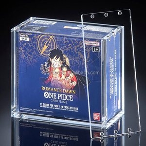 SHP Vetrina Espositiva in Acrilico Personalizzata all'Ingrosso per Booster Box del Gioco di Carte <span class=keywords><strong>One</strong></span> <span class=keywords><strong>Piece</strong></span> TCG OP05 Awakening of the Era Inglese - Product Image 3