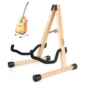 Support de guitare pliable réglable en forme de A entièrement assemblé-Pour les concerts de programme de musique scolaire et les utilisateurs multiples USA Ashtree - Product Image 1
