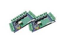Panel de Control de Acceso TCP/IP Wiegand 26 para Cuatro Puertas, Material ABS Negro, Software Gratuito, SDK, Conecta Cuatro Cerraduras, Cuatro Lectores de Tarjetas