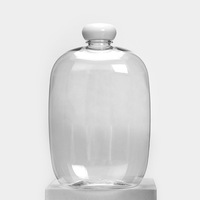 맞춤 로고 인쇄 식품 등급 PET 플라스틱 250ml 350ml 500ml 음료수 병 (주스, 차, 생수, 에너지 드링크, 맥주, 탄산음료용)