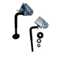 Charnière robuste en fer de 3,0 mm pour appui-tête de canapé, tige de 12 mm, mécanisme de réglage d'angle multifonctionnel à plusieurs vitesses pour cuisine et salle de bain